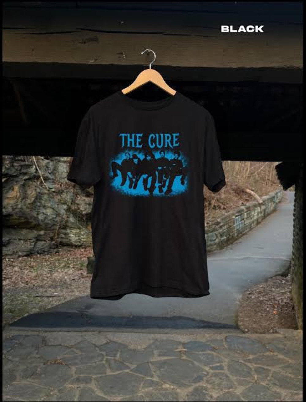 The Cure Shirt, The Cure Tour, The Cure, The Cure Band T Shirt, Band Tee Black